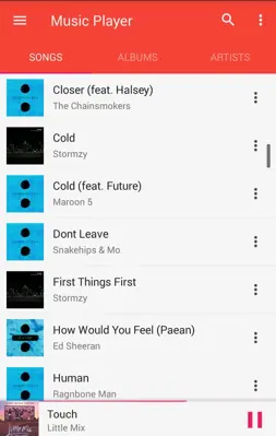 Music Player android App screenshot 2